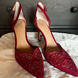 Inc lace ankle strap heel size 7.5
